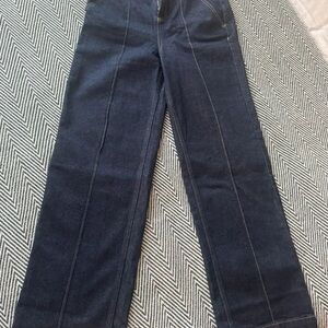 Elegant Navy Women's Flare Jeans